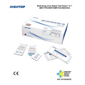 MULTI DRUG URINE RTP 7 IN 1 (MET/THC/MOP/AMP/COC/BZO/K2)